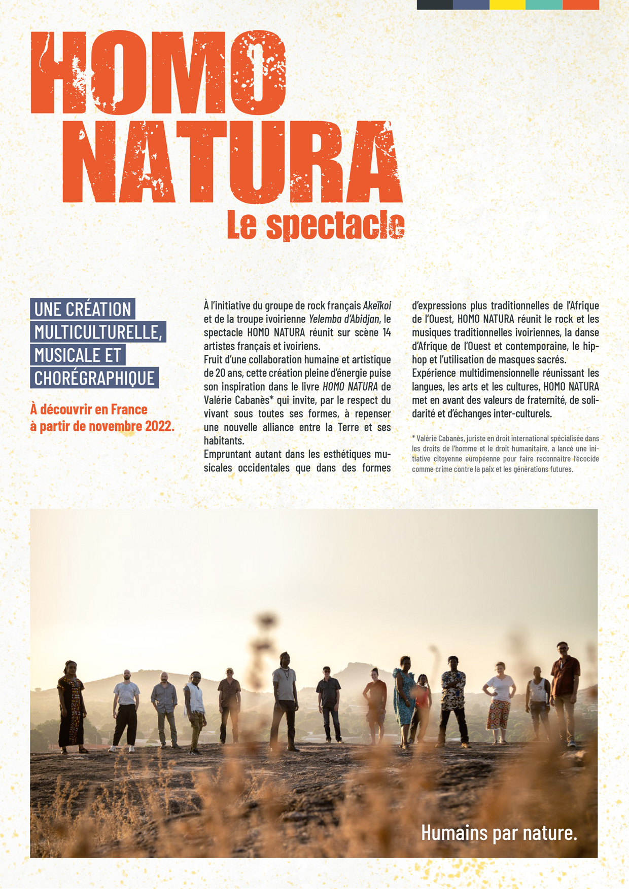 HOMO NATURA - Humains par nature - MAYEULE BYM